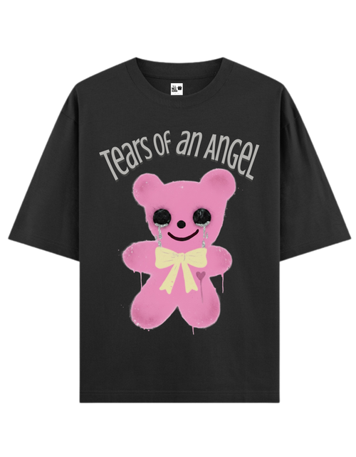 Adorable Crying Teddy Unisex Oversized Fit