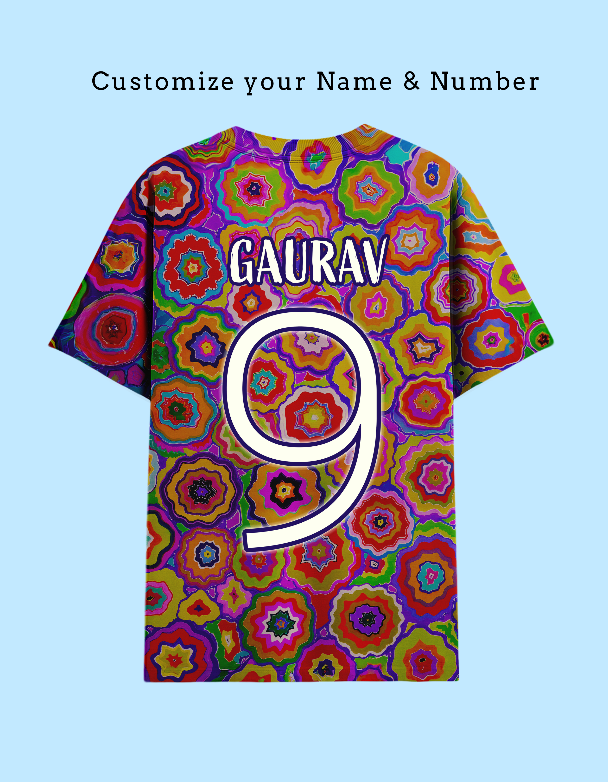 Customizable Name & Number Unisex Performance T-Shirt