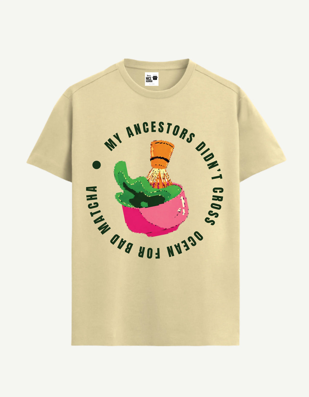 Matcha Addict Pixel T-Shirt