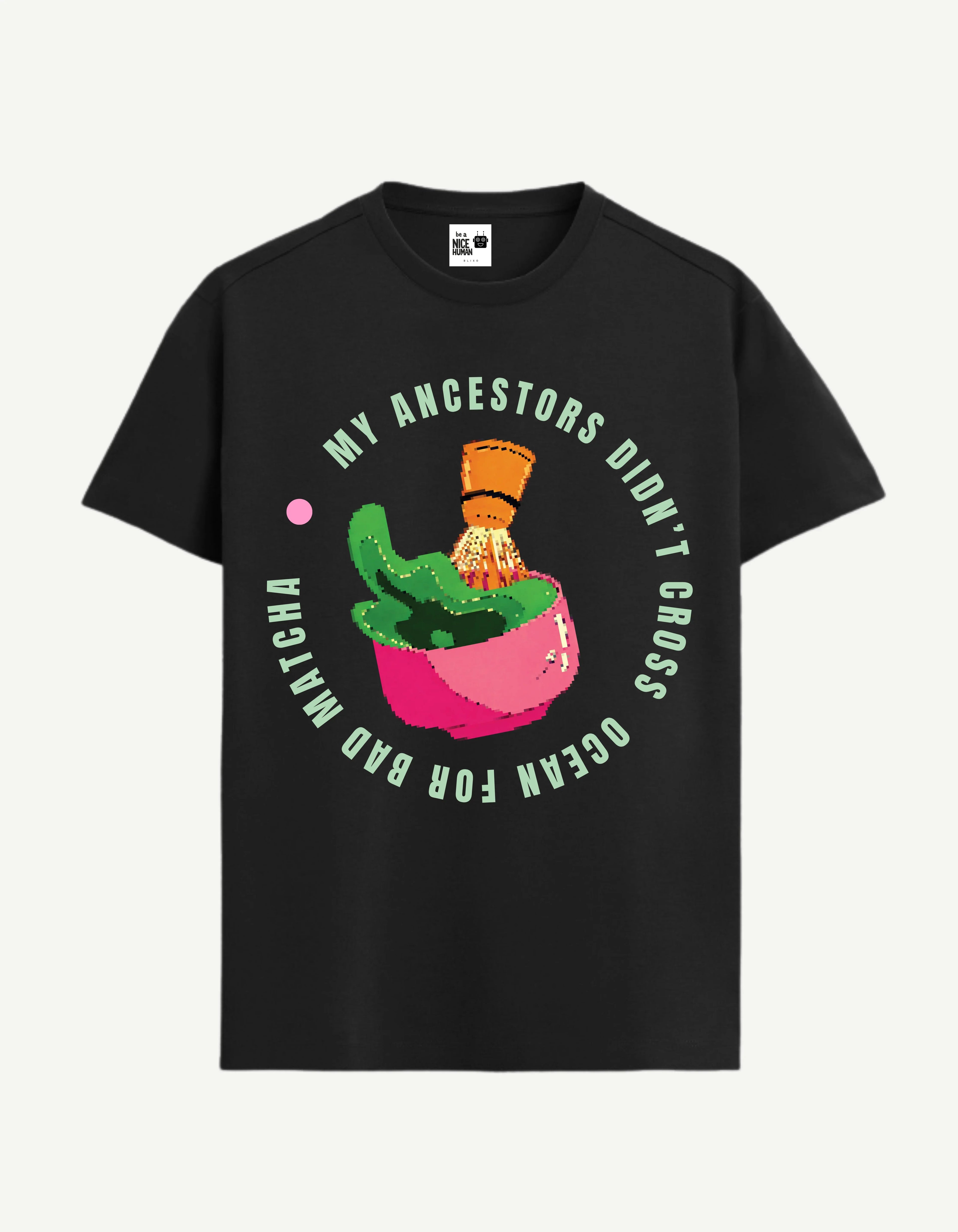 Matcha Addict Pixel T-Shirt