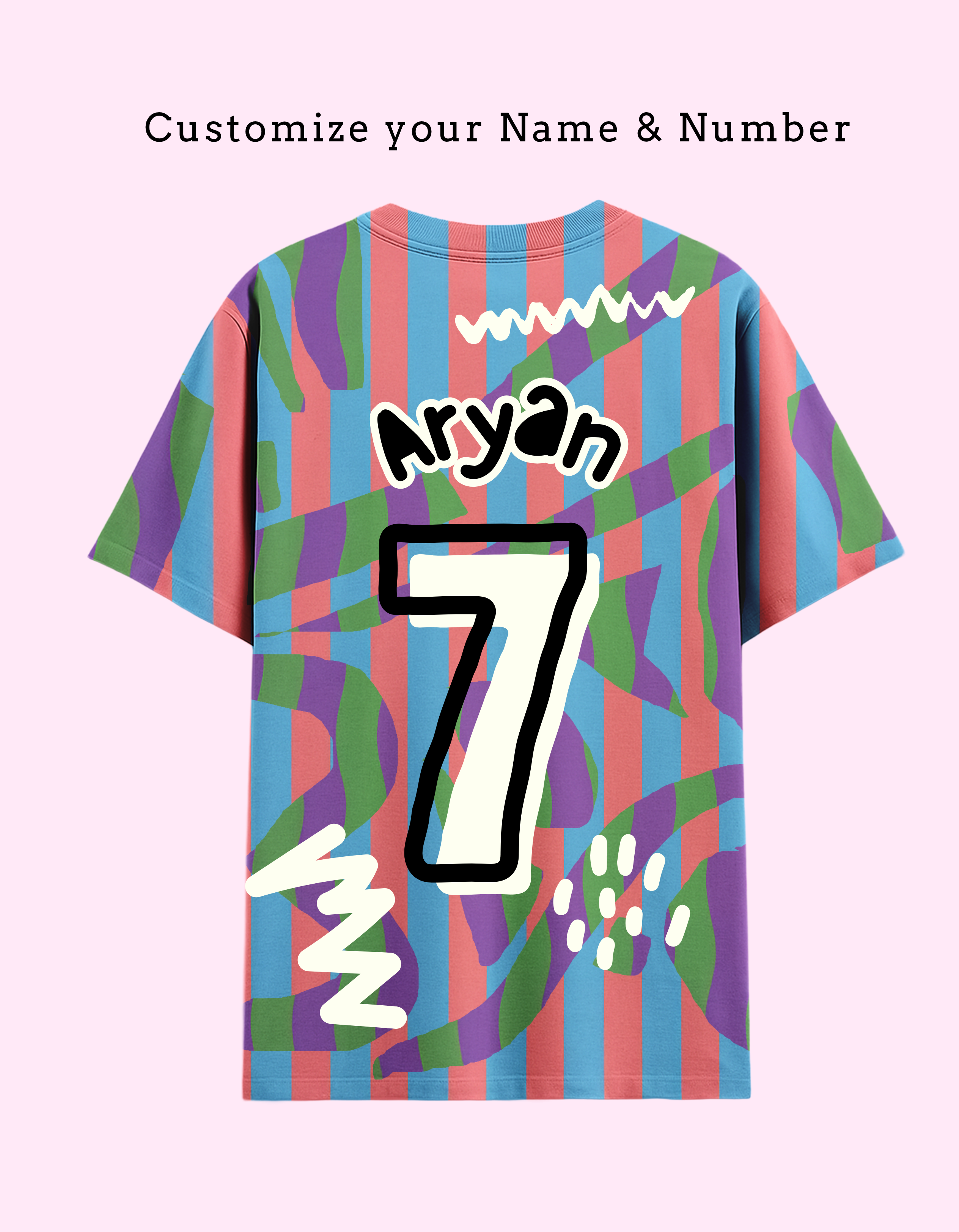 Customizable Name & Number Unisex Performance T-Shirt