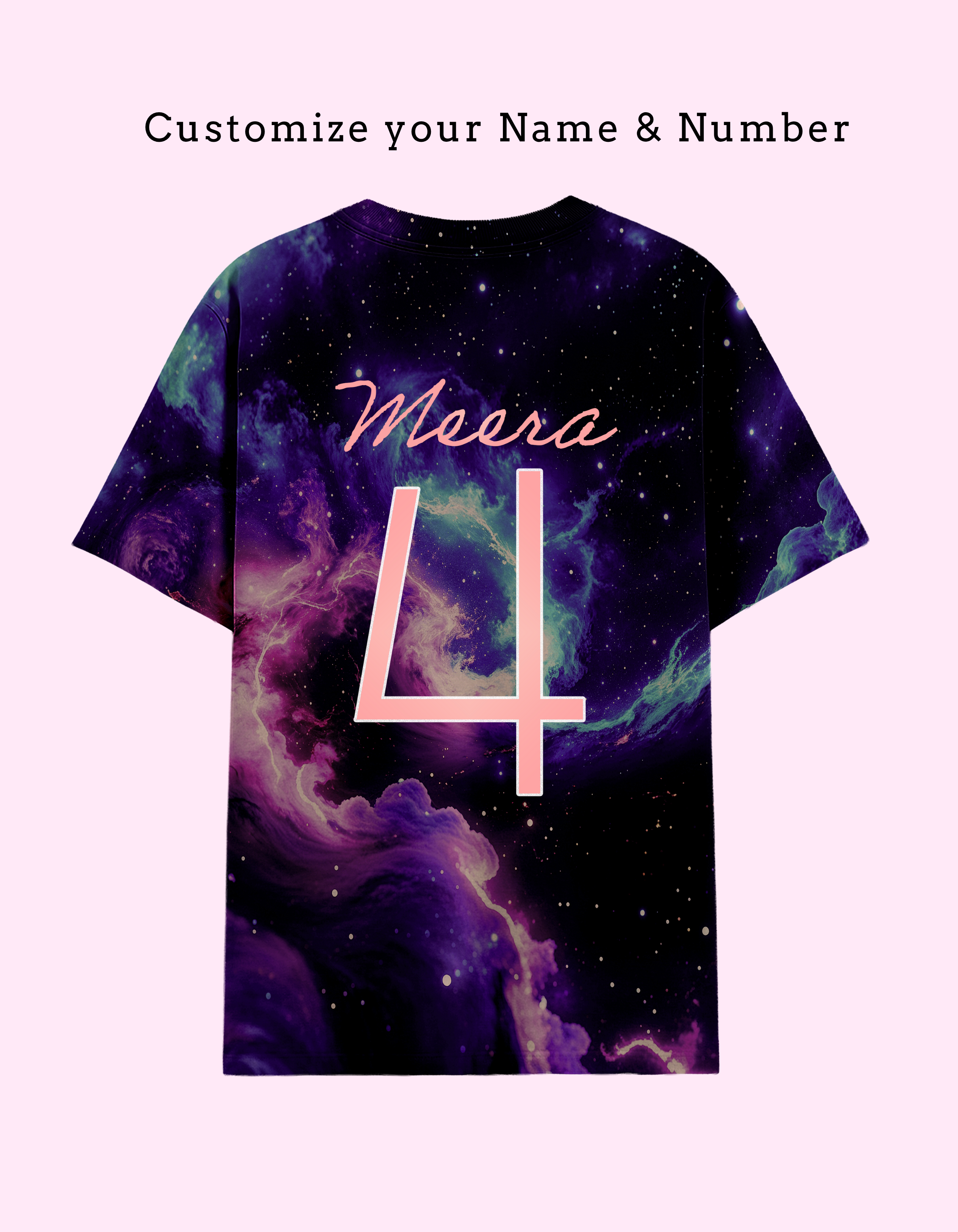 Customizable Name & Number Unisex Performance T-Shirt
