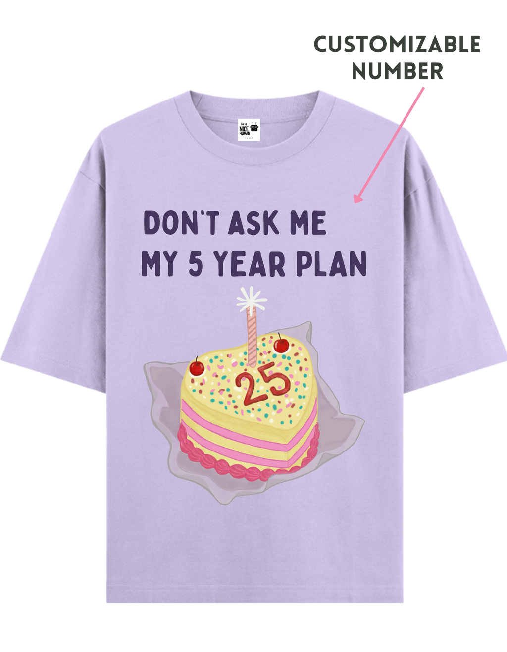 Personalized Heart Cake Classic Fit Unisex T-Shirt