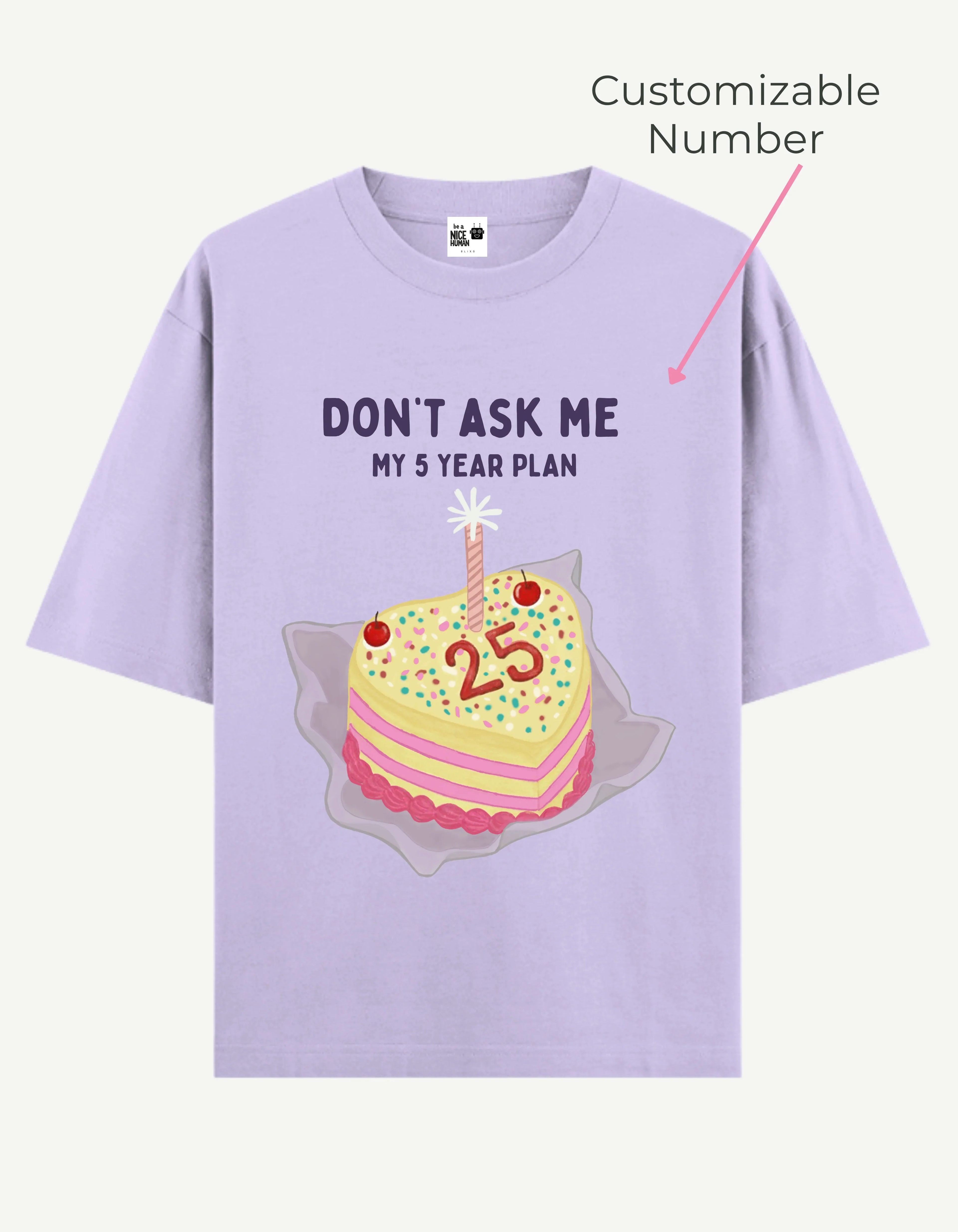 Personalized Heart Cake T-Shirt