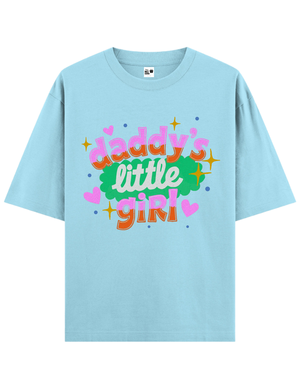 Daddy's little Girl Unisex Oversized T-Shirt