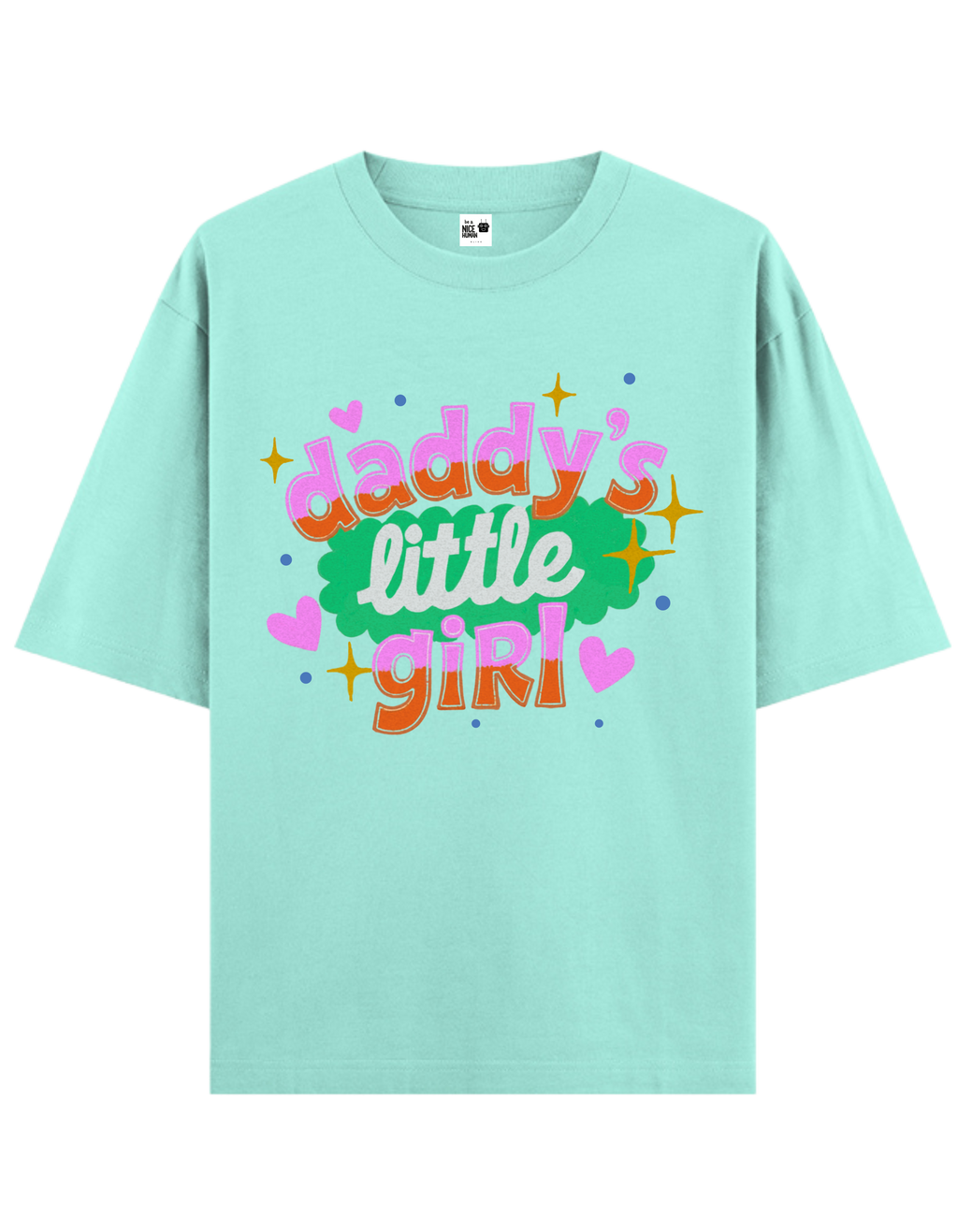 Daddy's little Girl Unisex Oversized T-Shirt
