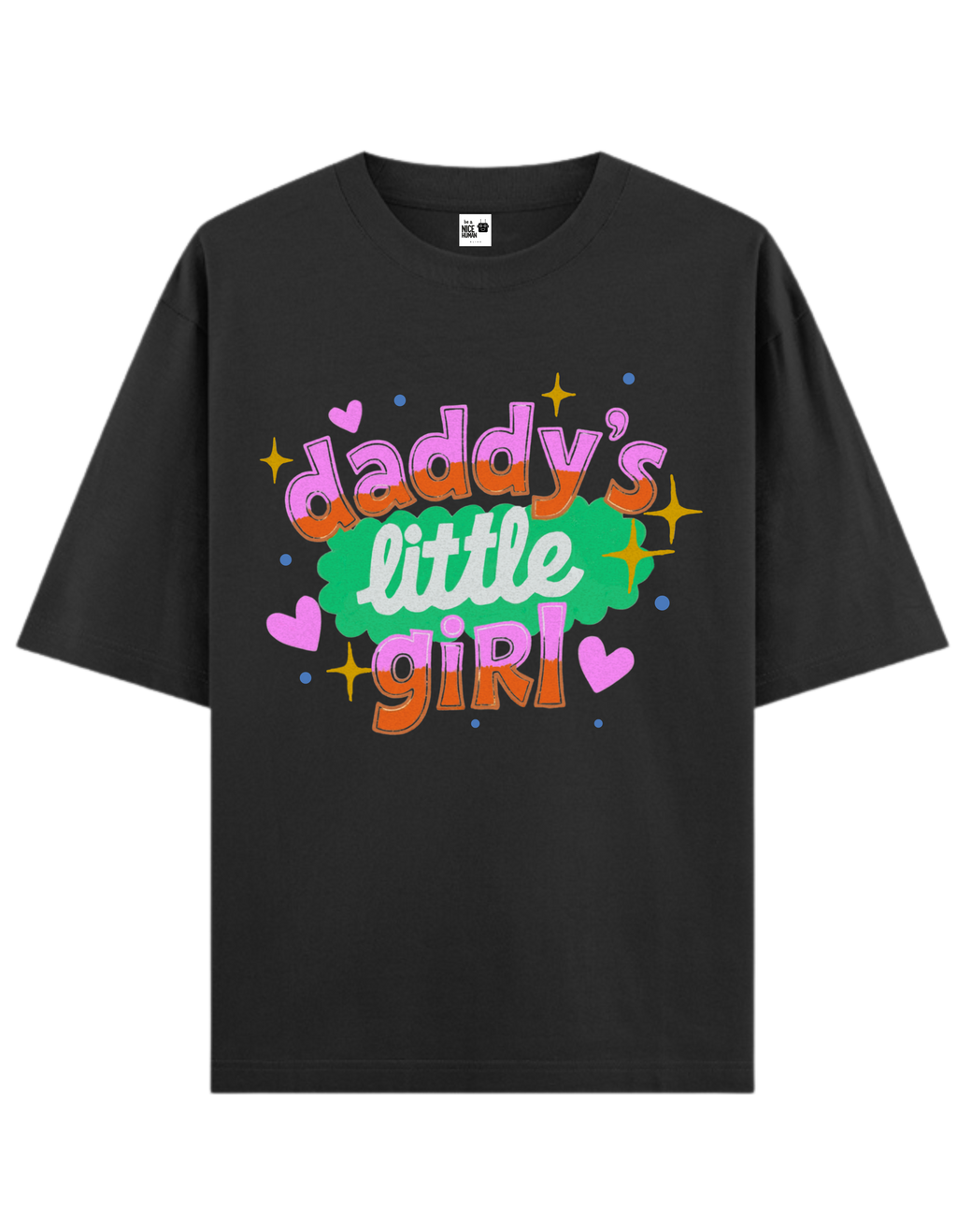 Daddy's little Girl Unisex Oversized T-Shirt