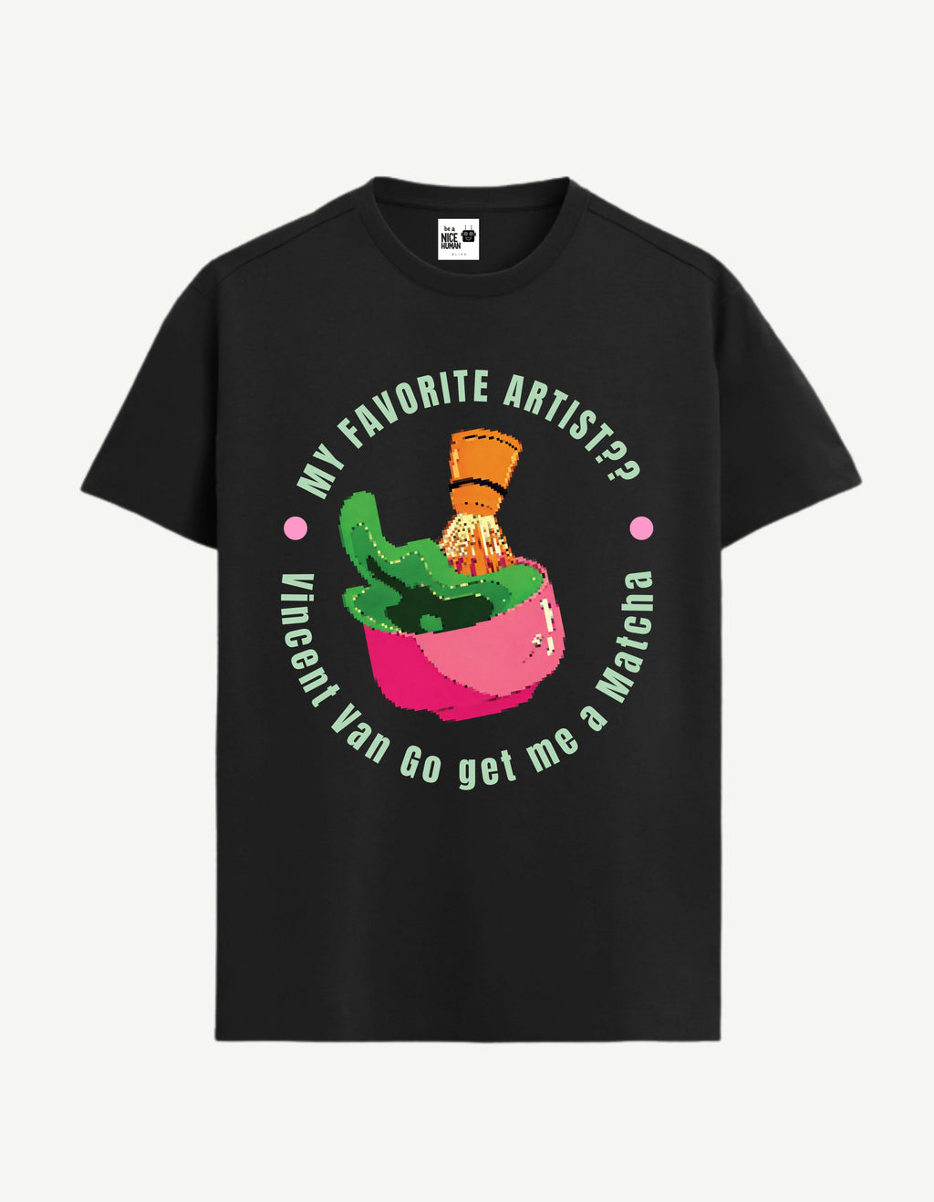Matcha Addict Pixel T-Shirt