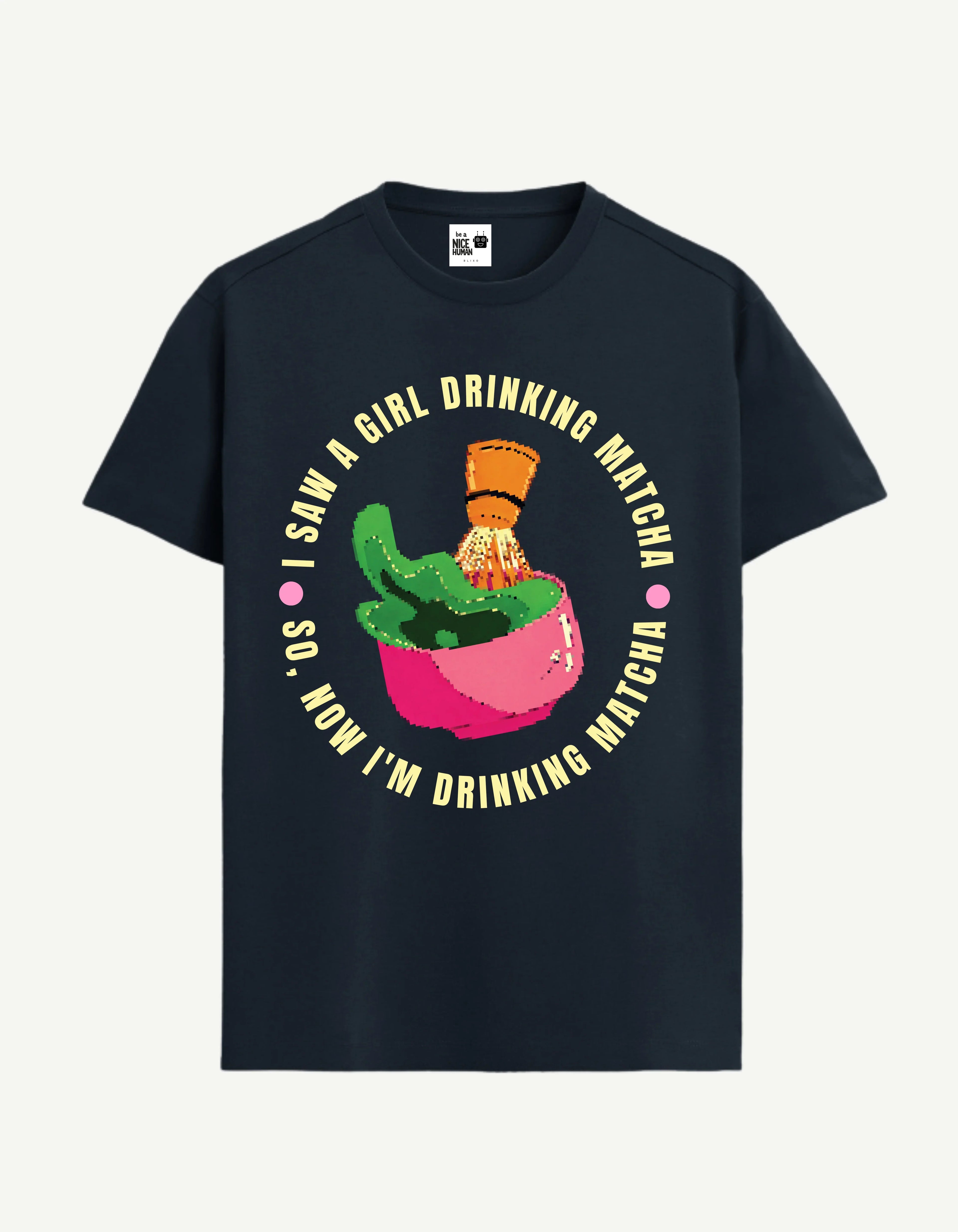 Matcha Addict Pixel T-Shirt