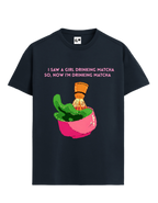 Matcha Addict Pixel Graphic Unisex T-Shirt