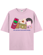 Nostalgia Y2K Anti - Matcha Unisex Oversized T-Shirt