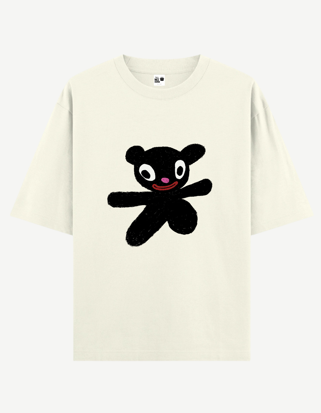 Black Bear Oversized T-Shirt