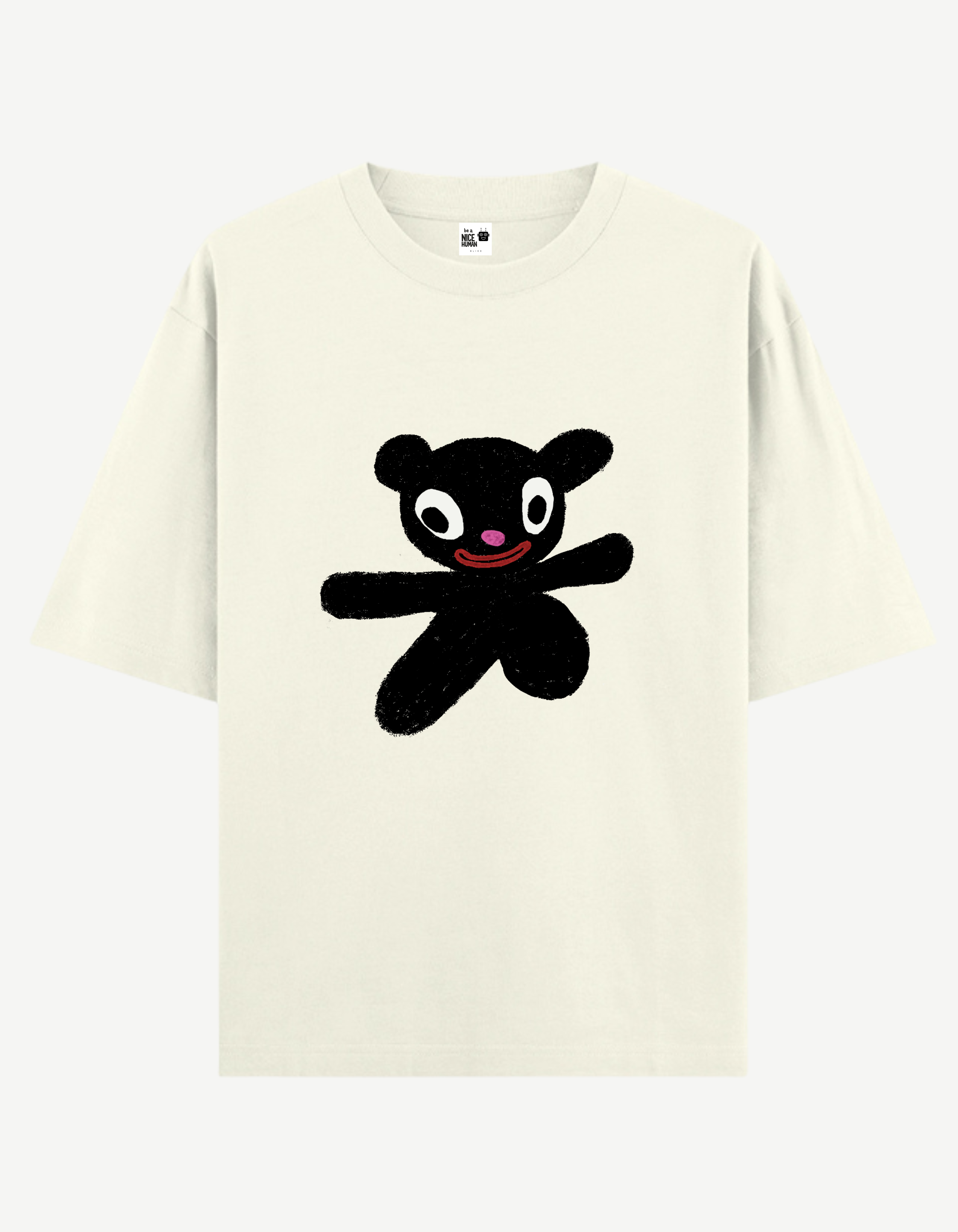 Black Bear Oversized T-Shirt