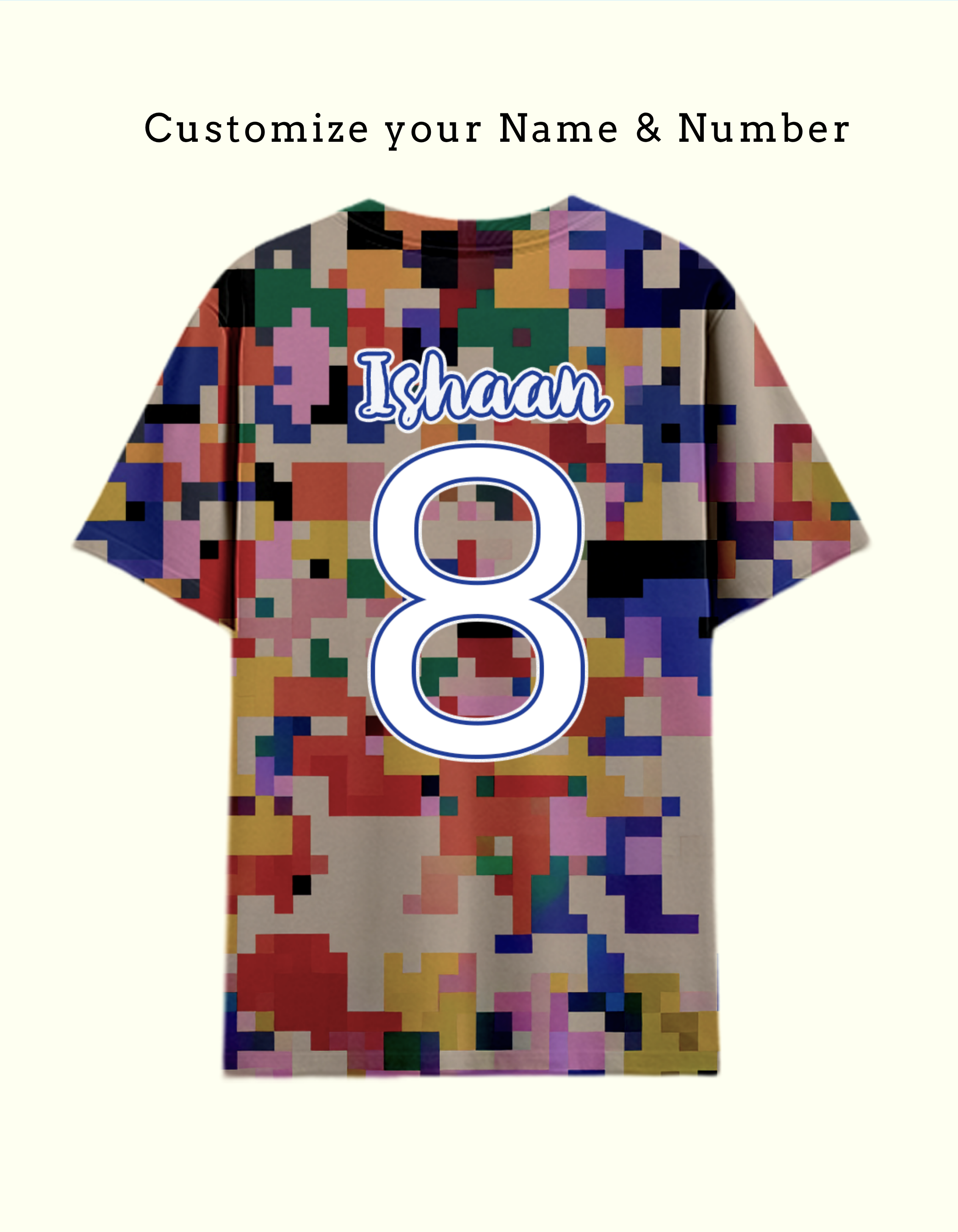 Customizable Name & Number Unisex Performance T-Shirt