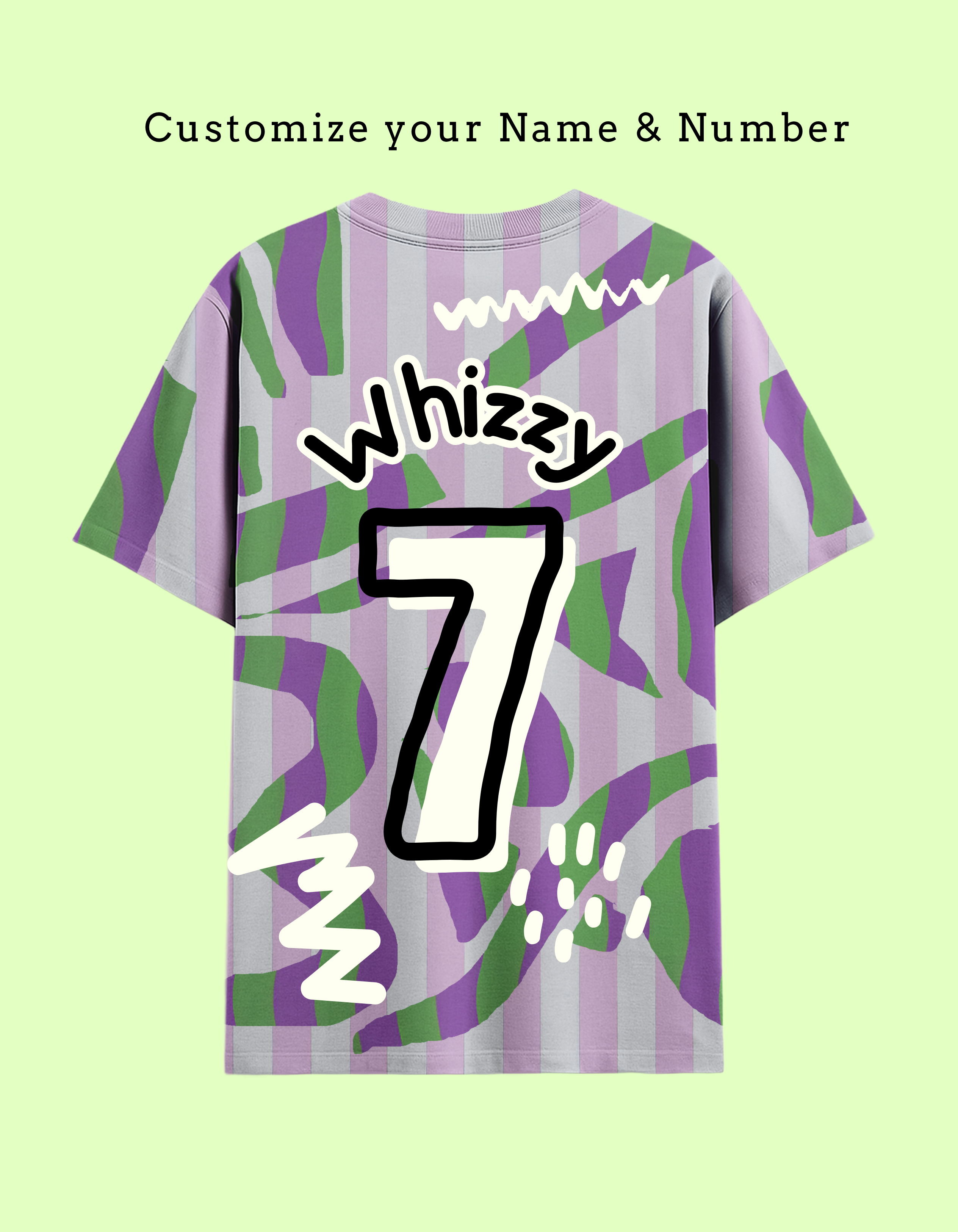 Customizable Name & Number Unisex Performance T-Shirt