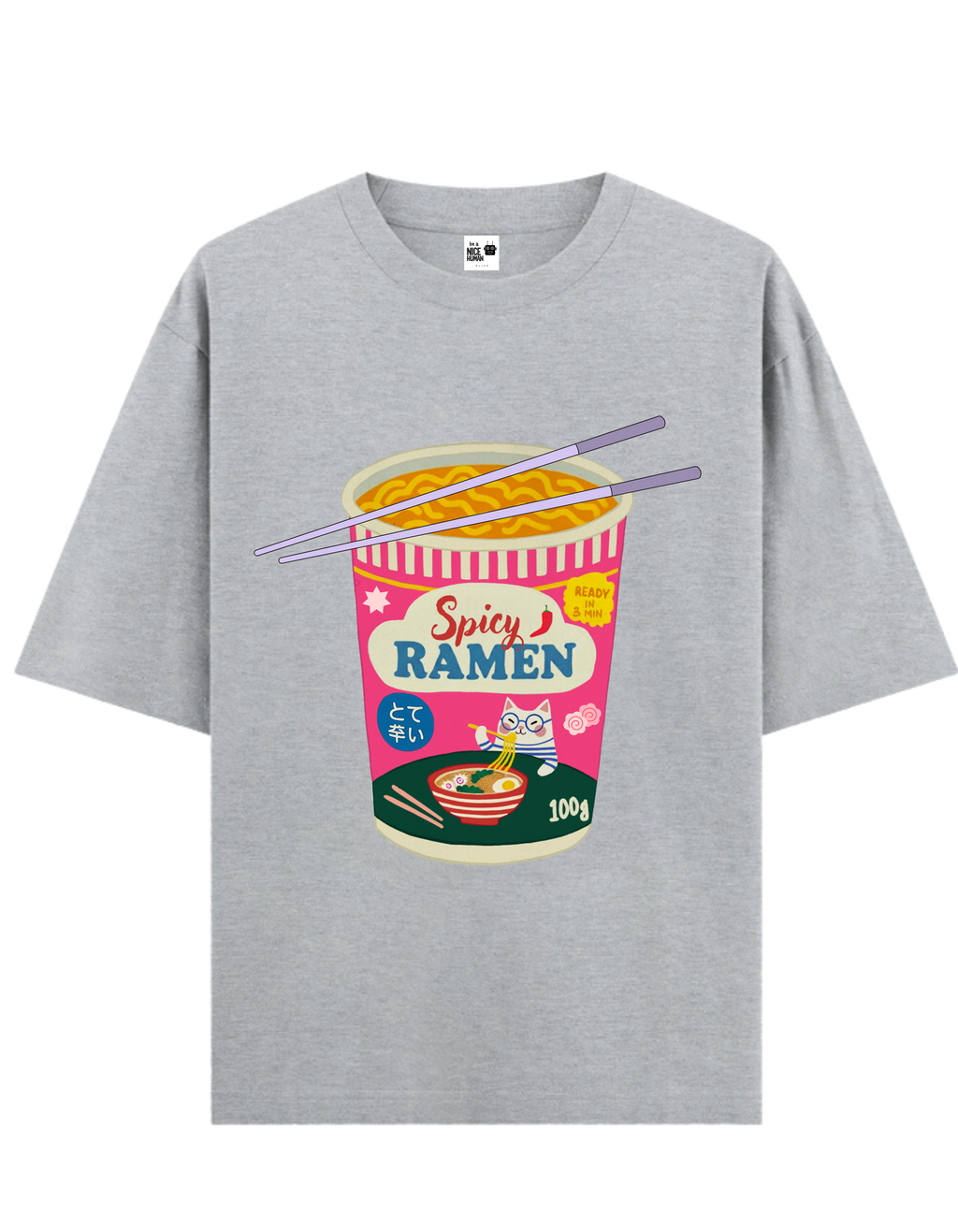 Ramen Noodles Love Slogan T-Shirt