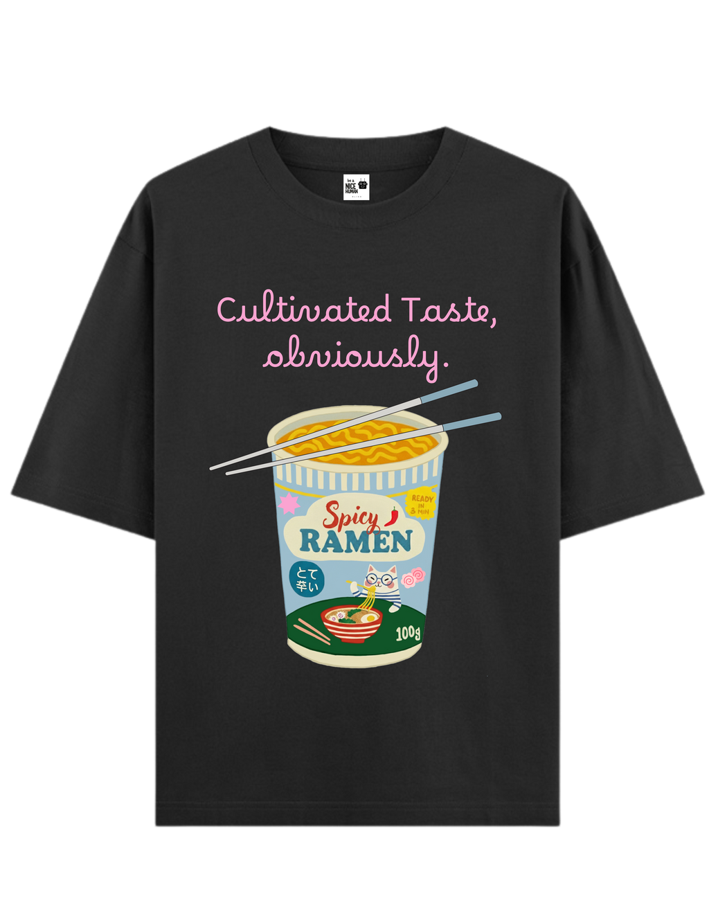 Ramen Noodles Love Slogan T-Shirt