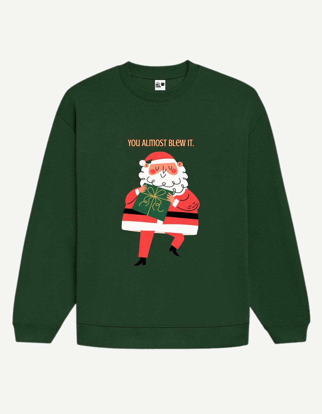The "Judgmental Santa" Sweatshirt