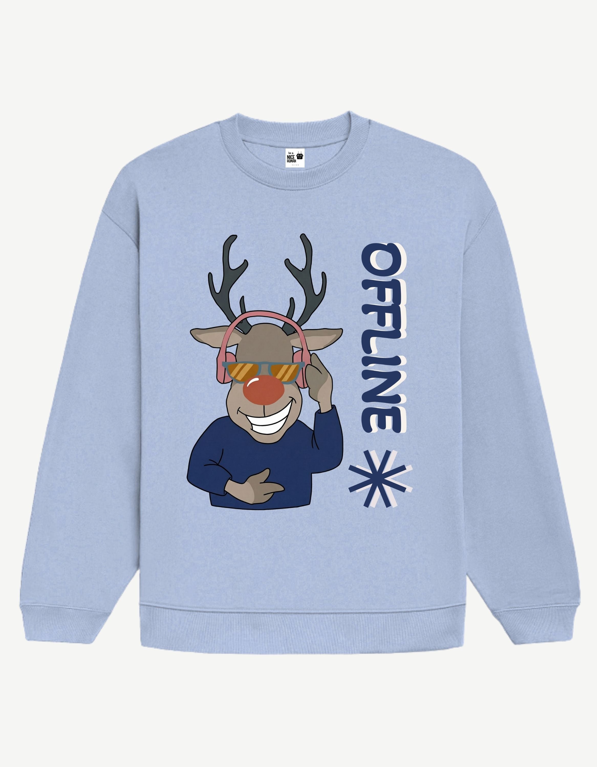 Funny Reindeer Christmas Sweatshirt