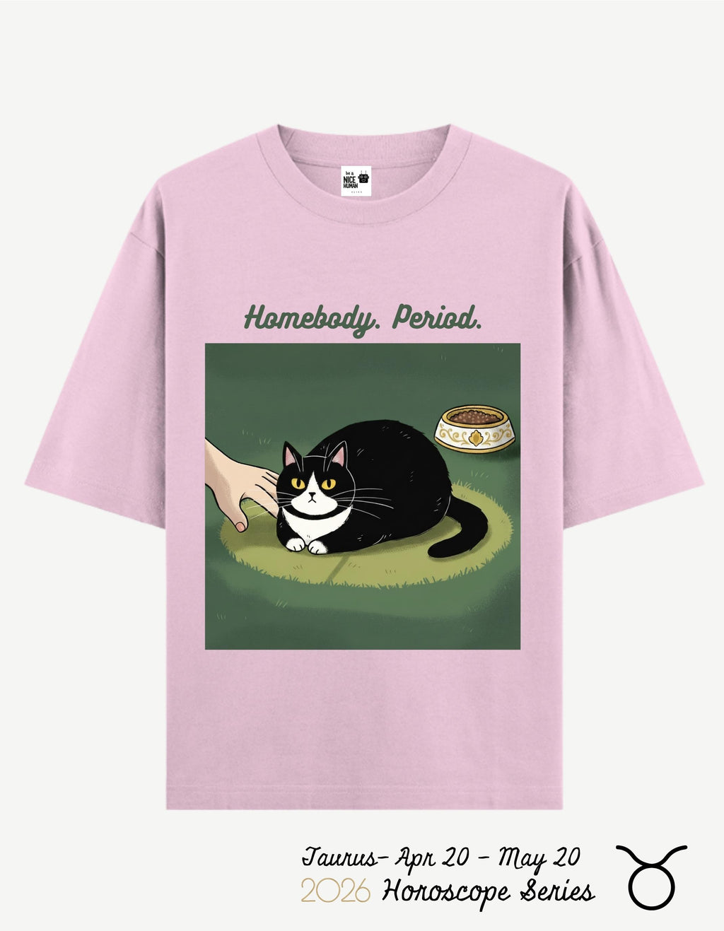 Taurus Zodiac Oversized Fit T-Shirt