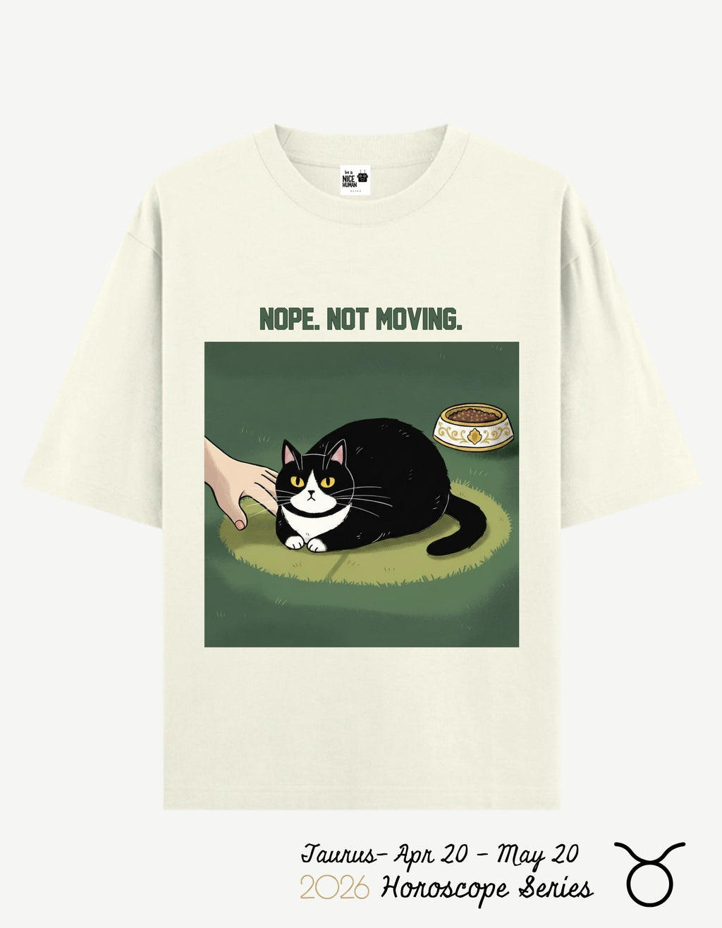 Taurus Zodiac Oversized Fit T-Shirt