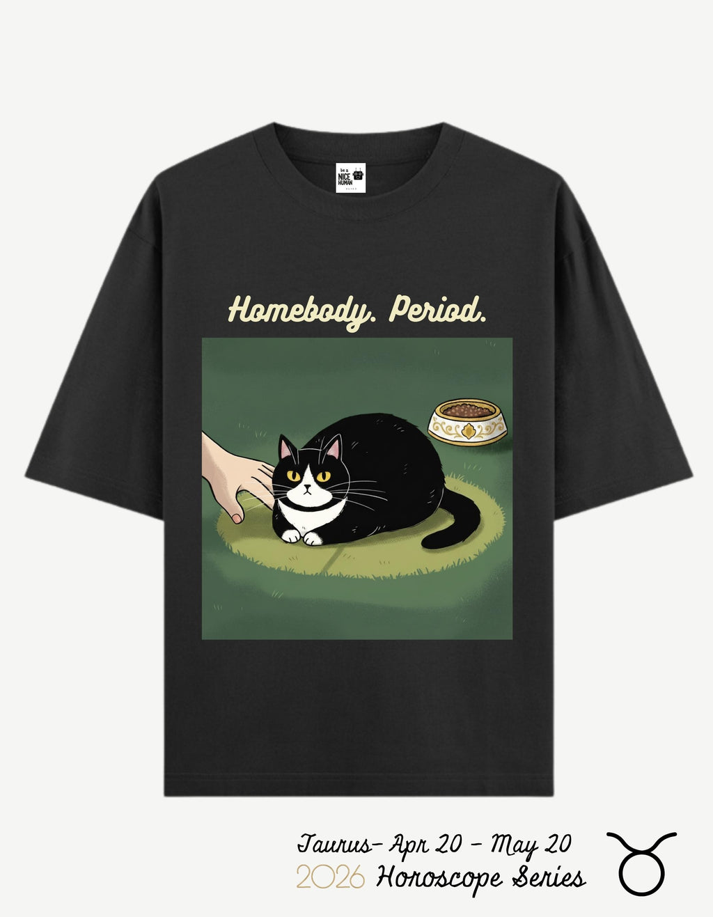 Taurus Zodiac Oversized Fit T-Shirt