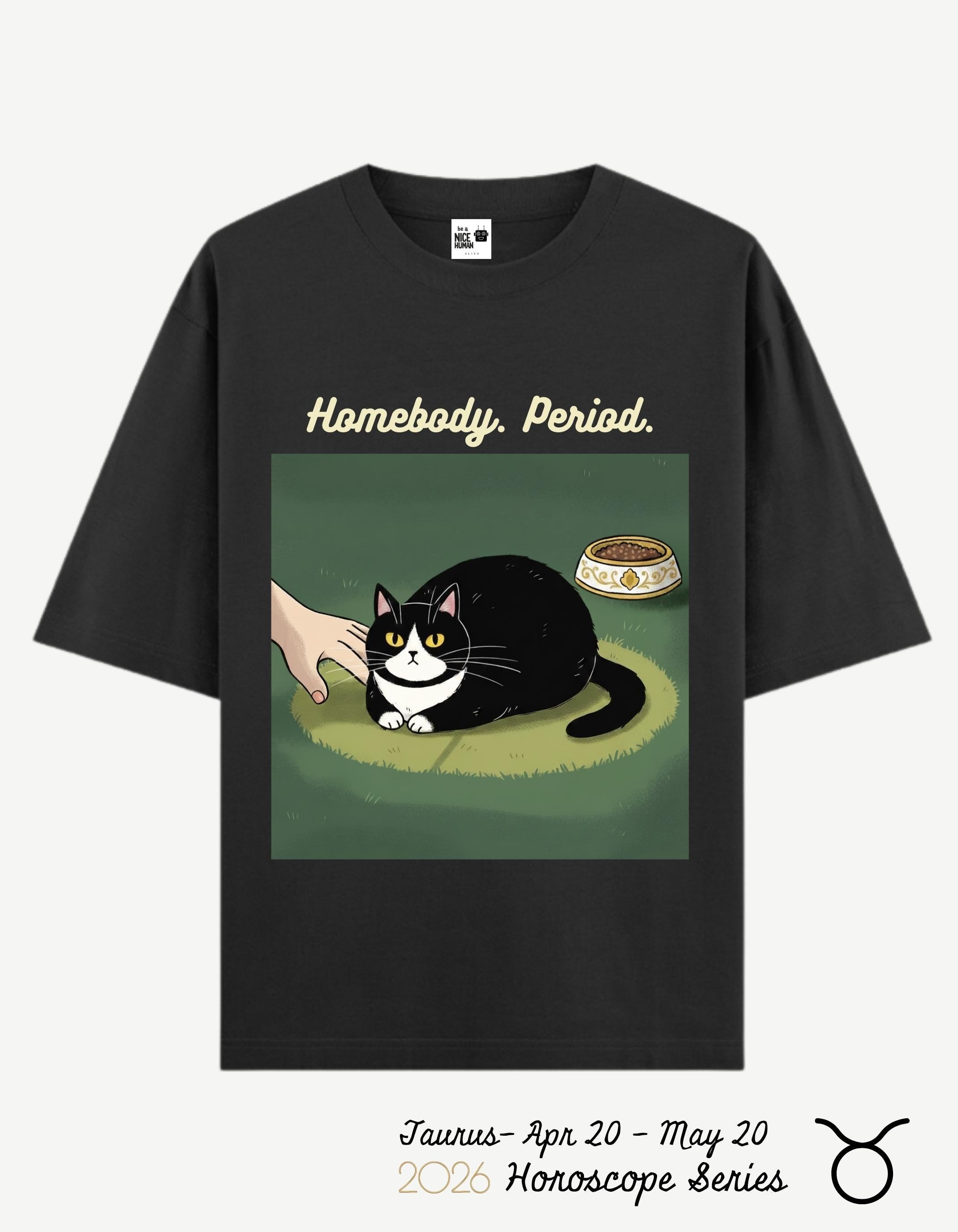 Taurus Zodiac Oversized Fit T-Shirt